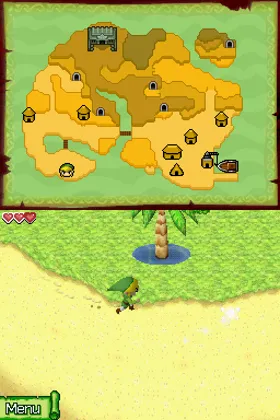 Zelda no Densetsu - Mugen no Sunadokei (Japan) screen shot game playing